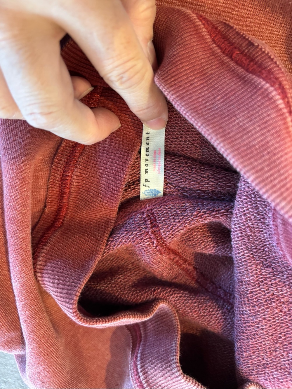 FP Movement by Free People sunshine Dusty Rose Pullover Hoodie - Picture 4 of 8